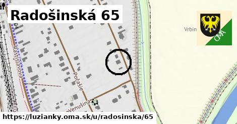 Radošinská 65, Lužianky