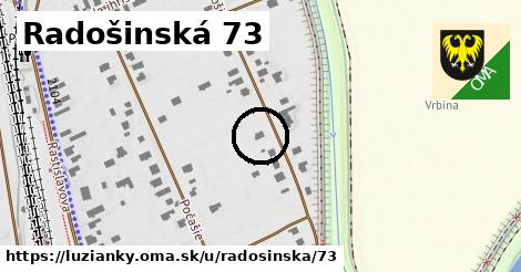 Radošinská 73, Lužianky