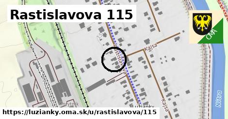 Rastislavova 115, Lužianky