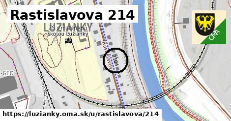 Rastislavova 214, Lužianky