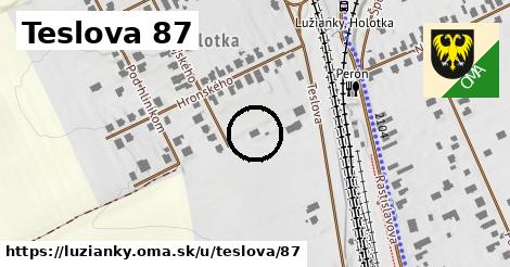 Teslova 87, Lužianky