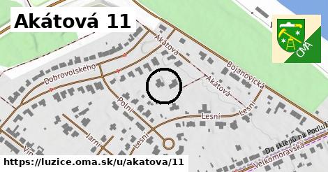 Akátová 11, Lužice