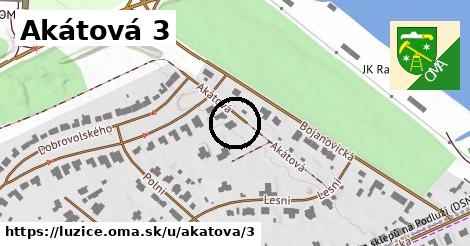 Akátová 3, Lužice