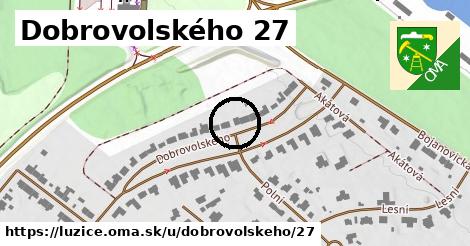 Dobrovolského 27, Lužice