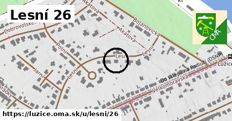 Lesní 26, Lužice