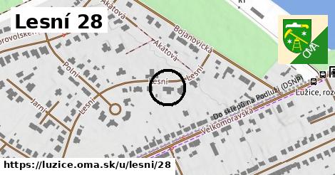 Lesní 28, Lužice