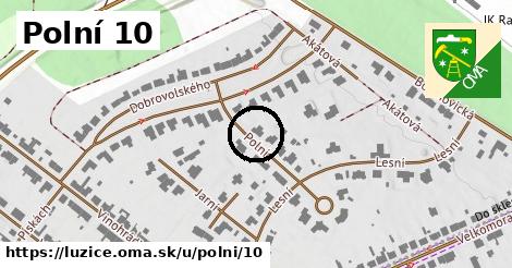 Polní 10, Lužice