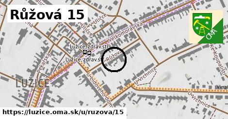 Růžová 15, Lužice