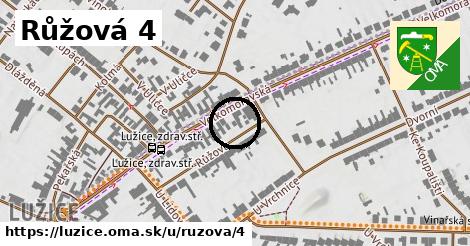 Růžová 4, Lužice