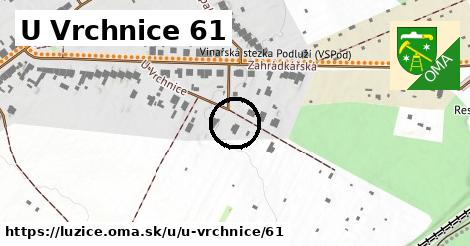 U Vrchnice 61, Lužice