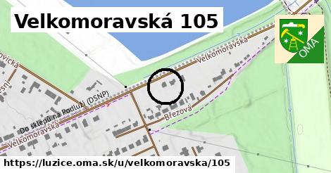 Velkomoravská 105, Lužice