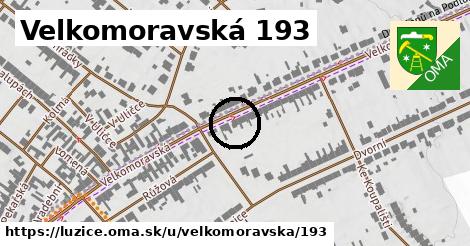 Velkomoravská 193, Lužice