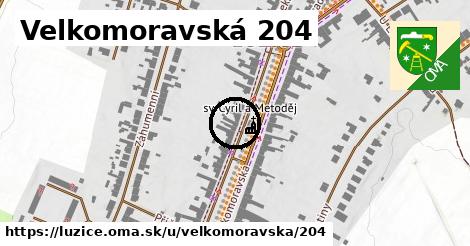 Velkomoravská 204, Lužice