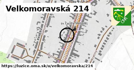 Velkomoravská 214, Lužice