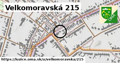 Velkomoravská 215, Lužice
