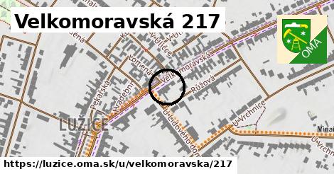 Velkomoravská 217, Lužice