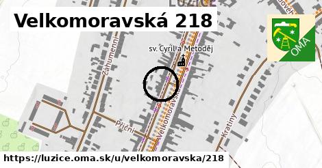 Velkomoravská 218, Lužice