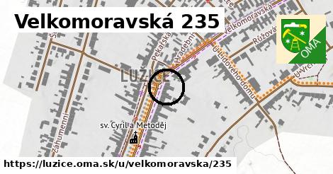 Velkomoravská 235, Lužice