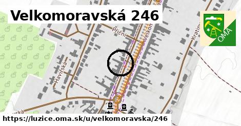 Velkomoravská 246, Lužice