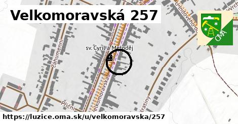 Velkomoravská 257, Lužice