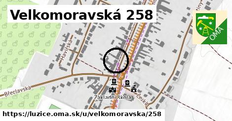Velkomoravská 258, Lužice