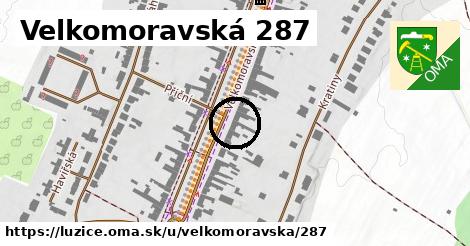 Velkomoravská 287, Lužice