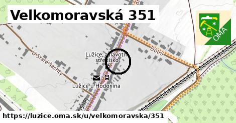 Velkomoravská 351, Lužice