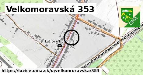 Velkomoravská 353, Lužice