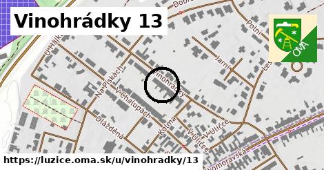 Vinohrádky 13, Lužice