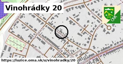 Vinohrádky 20, Lužice