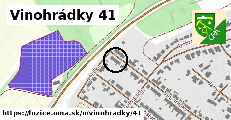 Vinohrádky 41, Lužice
