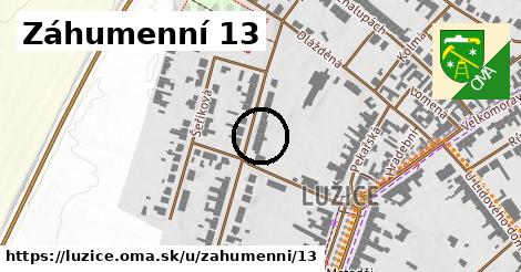 Záhumenní 13, Lužice