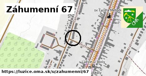 Záhumenní 67, Lužice