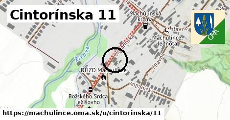 Cintorínska 11, Machulince