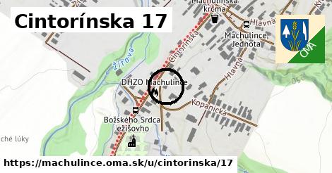 Cintorínska 17, Machulince