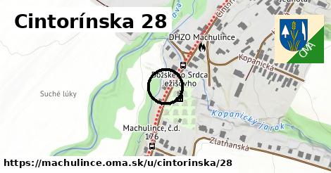 Cintorínska 28, Machulince