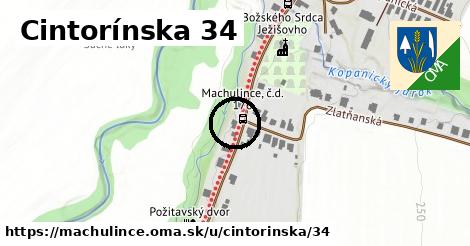 Cintorínska 34, Machulince