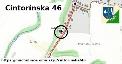 Cintorínska 46, Machulince