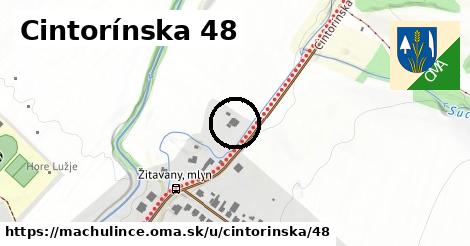 Cintorínska 48, Machulince