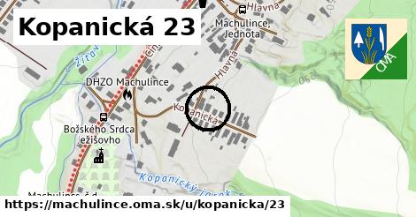 Kopanická 23, Machulince