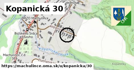 Kopanická 30, Machulince