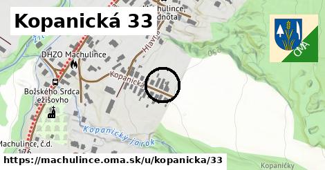 Kopanická 33, Machulince