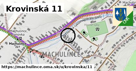 Krovinská 11, Machulince