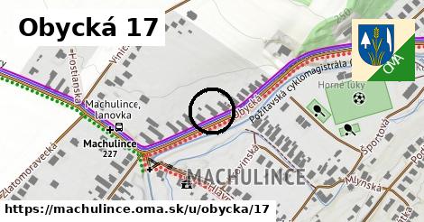 Obycká 17, Machulince