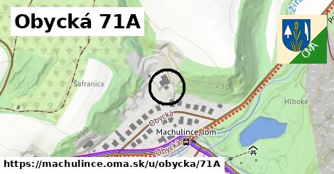 Obycká 71A, Machulince