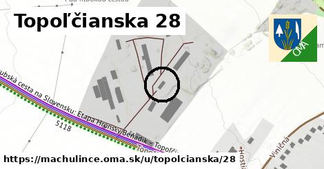 Topoľčianska 28, Machulince