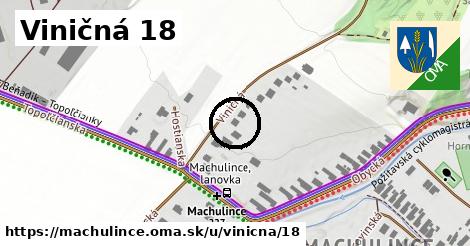 Viničná 18, Machulince