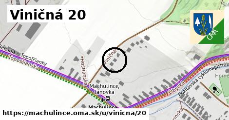 Viničná 20, Machulince