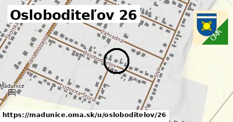 Osloboditeľov 26, Madunice
