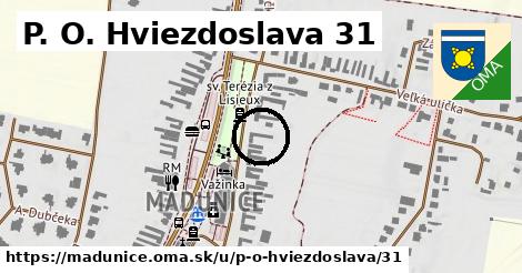 P. O. Hviezdoslava 31, Madunice